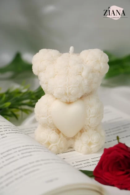Teddy Bear Candle
