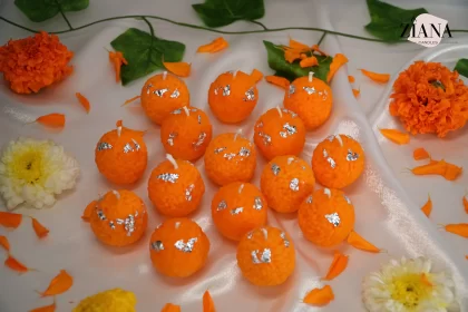 Motichoor Laddu Candle